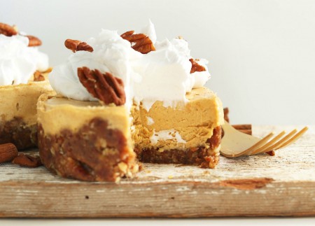 Vegan Pumpkin Cheesecake